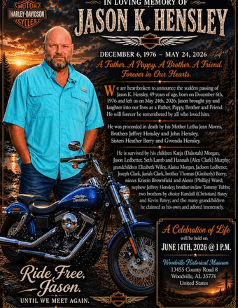Jason Hensley Obituary